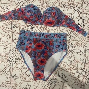 Adorable Boden Bikini 32C Top and 6 Bottom
